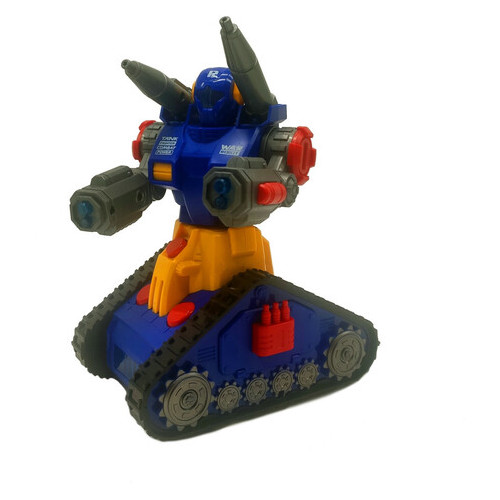 Іграшковий робот-трансформер Bambi синьо-жовтий (ZR152) фото №1