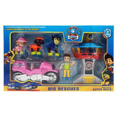 Набор героев Щенячий патруль PB9905(Pink) фигурки с аксессуарами  фото №1