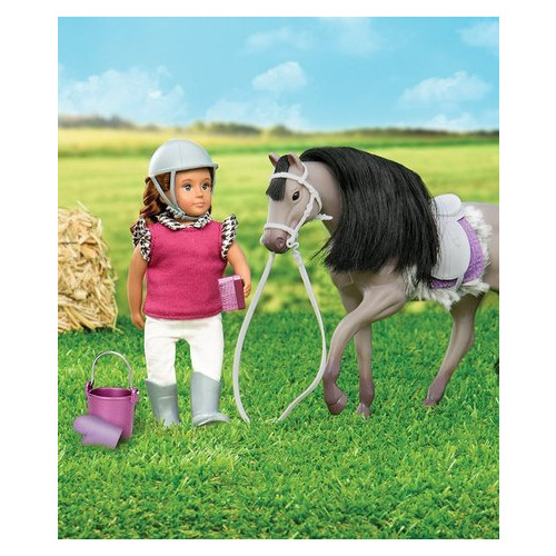 Ігрова фігура Lori Сіра Андалузька кінь (LO38001Z) фото №2