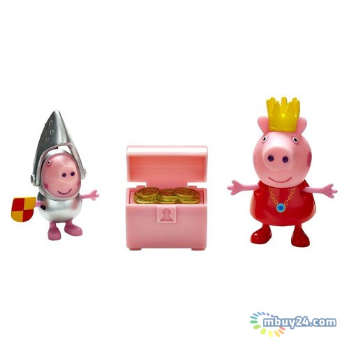 Ігрова фігурка Peppa Принцеса Пеппа та Сер Джордж Сільвер серія Принцеса (05866-3) фото №1
