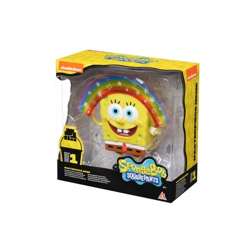 Ігрова фігурка Sponge Bob Masterpiece Memes Collection Rainbow SB (EU691001) фото №4