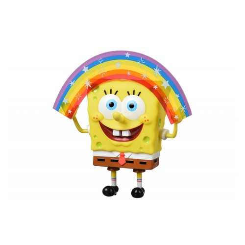 Ігрова фігурка Sponge Bob Masterpiece Memes Collection Rainbow SB (EU691001) фото №1