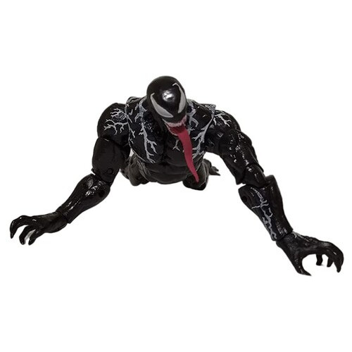 Колекційна фігурка Legends Series Venom Marvel Веном з язиком рухома модель у коробці 17см Shantou фото №5