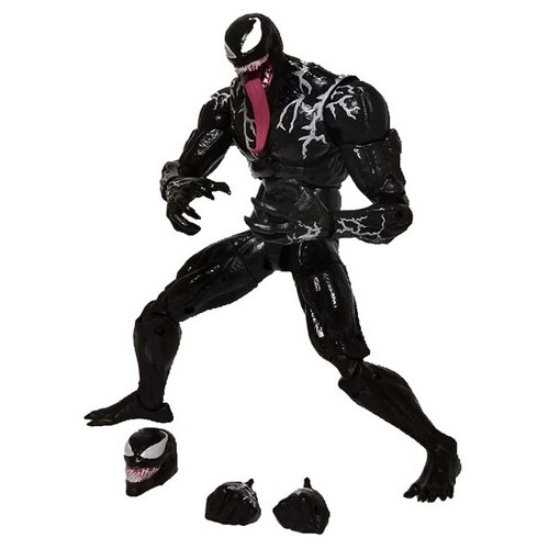 Колекційна фігурка Legends Series Venom Marvel Веном з язиком рухома модель у коробці 17см Shantou фото №4