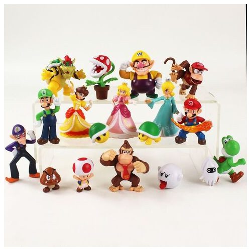 Набір Фігурок Супер Маріо Super Mario 18 шт Shantou фото №4