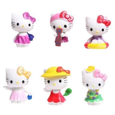 Привіт Кітті фігурки Hello Kitty Хеллоу Кітті дитячі іграшки 6 шт 4,5см Shantou фото №1