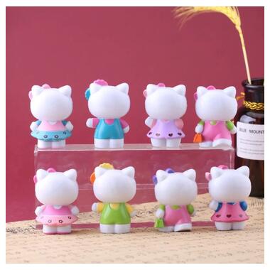 Привіт Кітті фігурки Hello Kitty Хеллоу Кітті дитячі іграшки 8 шт 5 см Shantou фото №6