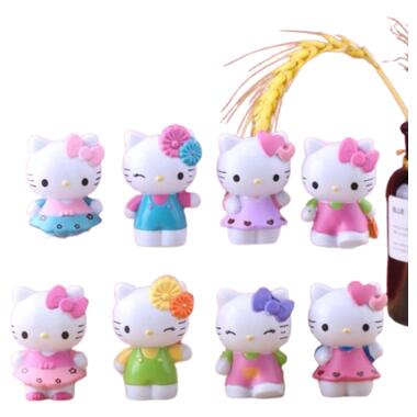 Привіт Кітті фігурки Hello Kitty Хеллоу Кітті дитячі іграшки 8 шт 5 см Shantou фото №1