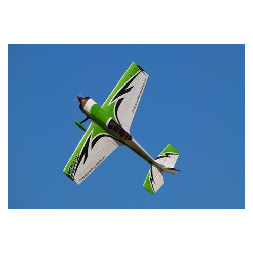 Літак р/в Precision Aerobatics Katana MX 1448мм KIT зелений фото №2