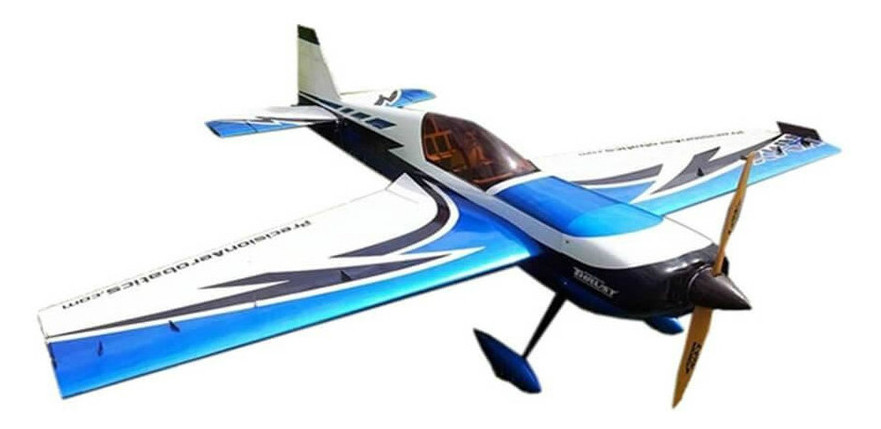 Літак р/в Precision Aerobatics Katana MX 1448мм KIT синій фото №1