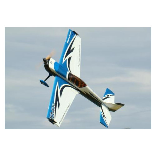 Літак р/в Precision Aerobatics Katana MX 1448мм KIT синій фото №2