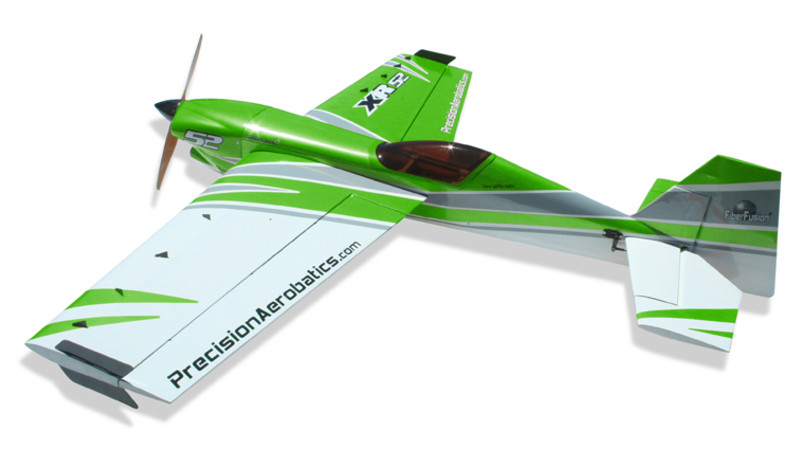 Літак р/в Precision Aerobatics XR-52 1321мм KIT зелений фото №2