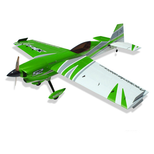 Літак р/в Precision Aerobatics XR-52 1321мм KIT зелений фото №1