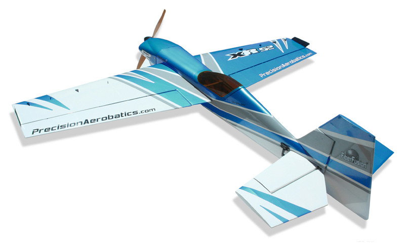 Літак р/в Precision Aerobatics XR-52 1321мм KIT синій фото №3
