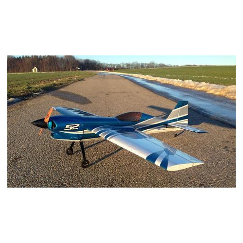 Літак р/в Precision Aerobatics XR-52 1321мм KIT синій фото №4