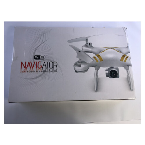 Квадрокоптер Drone S63 + Камера наблюдения WIFI Белый (AN 223048417) фото №8