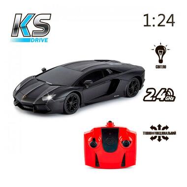 Автомобіль KS DRIVE - LAMBORGHINI AVENTADOR LP 700-4 (1:24, 2.4Ghz, чорний) фото №6
