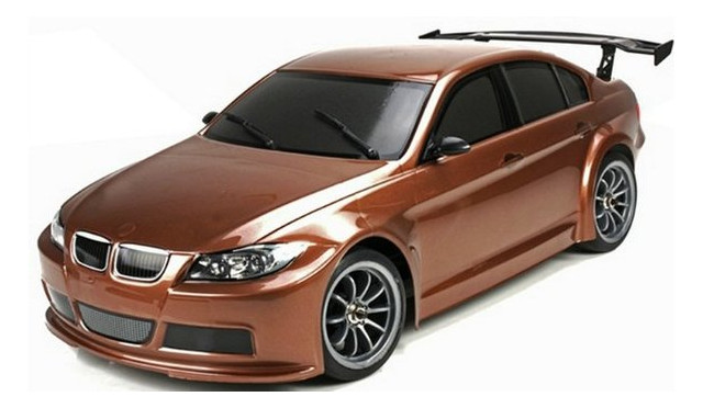 Модель автомобіля Team Magic Шосейна 1:10 E4JR BMW 320 коричневий (TM503014-320-BN) фото №1