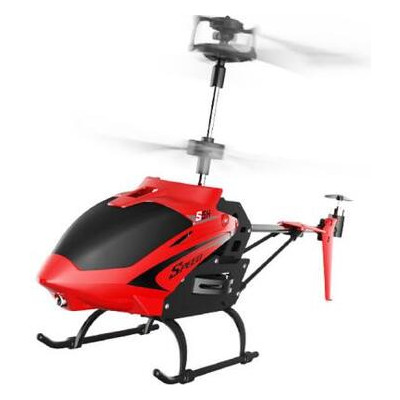 Радиоуправляемая игрушка Syma Вертолет 2.4 ГГц 23 см со светом, барометром (S5H_red) фото №1