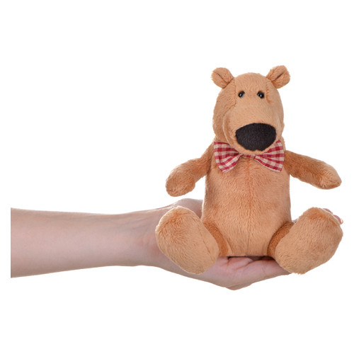 М'яка іграшка Same Toy Полярний ведмедик світло-коричневий 13см THT666 фото №3