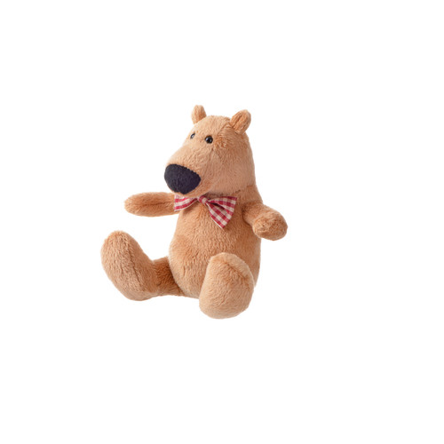 М'яка іграшка Same Toy Полярний ведмедик світло-коричневий 13см THT666 фото №1