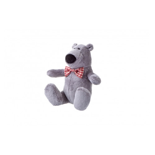 М'яка іграшка Same Toy Полярний ведмедик сірий 13см THT665 фото №1