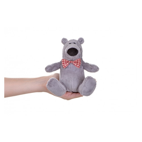 М'яка іграшка Same Toy Полярний ведмедик сірий 13см THT665 фото №3