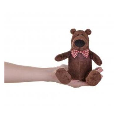 М'яка іграшка Same Toy Полярний ведмедик коричневий 13 см (THT667) фото №3