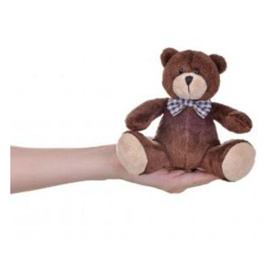 М'яка іграшка Same Toy Ведмедик коричневий 13 см (THT677) фото №3