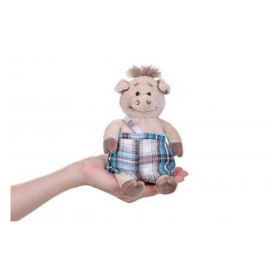 М'яка іграшка Same Toy Свинка у комбінезоні 18 см (THT709) фото №3