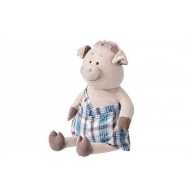 М'яка іграшка Same Toy Свинка у комбінезоні 60 см (THT705) фото №1