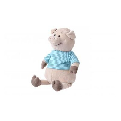 М'яка іграшка Same Toy Свинка в тільник (блакитний) 35 см (THT715) фото №1