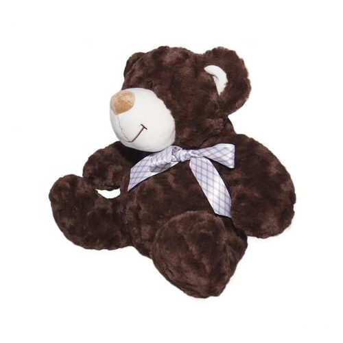 М'яка іграшка Grand Ведмідь із бантом 40 cm Коричневий (4001GMB) фото №2