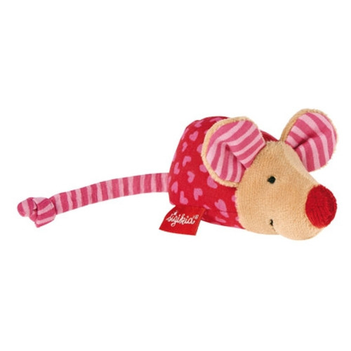 М'яка іграшка Sigikid Мишка рожева 8 см (49136SK) фото №1