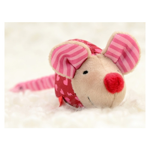 М'яка іграшка Sigikid Мишка рожева 8 см (49136SK) фото №7