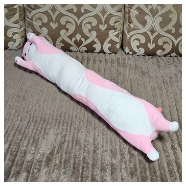 Іграшка Кіт Батон м'яка подушка обіймашка (110 см) Рожевий (kit-110-P) фото №3