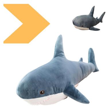 М'яка іграшка Акула 140 см (бренд XPRO, модель не вказується, сірий) (43389-_697) фото №1