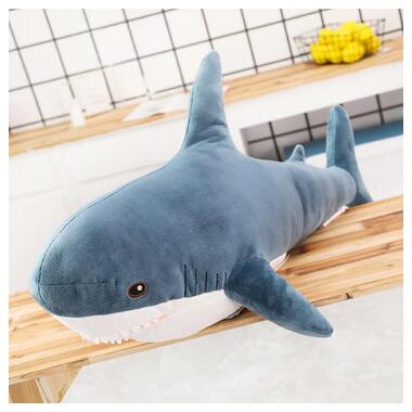 М'яка іграшка Акула 140 см (бренд XPRO, модель не вказується, сірий) (43389-_697) фото №3