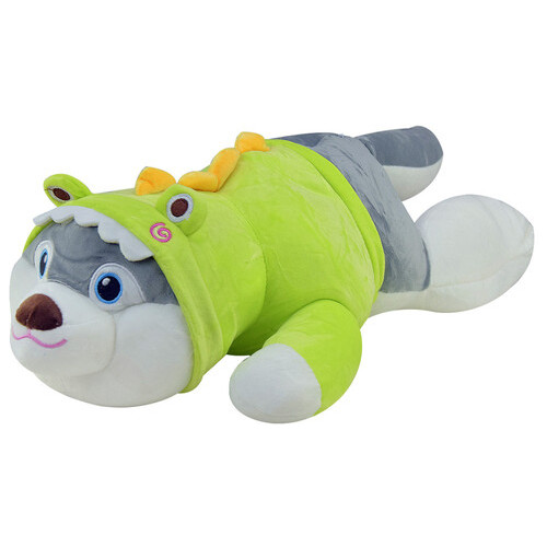 М'яка іграшка подушка A-Toys собачка 60см Зелений фото №1