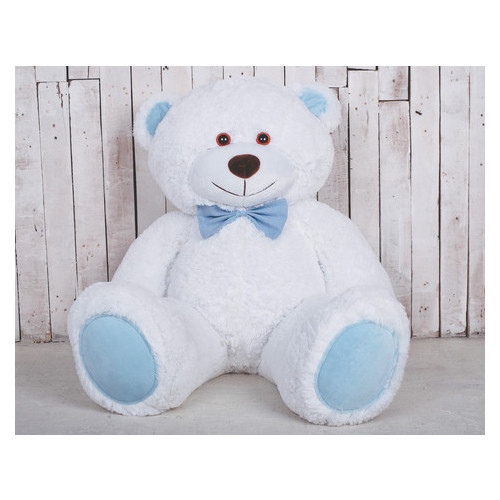 Велика м'яка іграшка ведмедик Yarokuz Біллі 150 см Білий фото №7