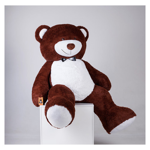 Великий плюшевий ведмедик Yarokuz Річард 200 см Шоколадний фото №3