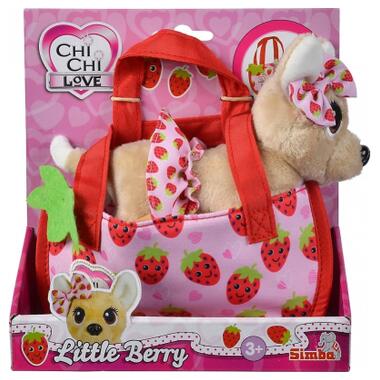 М'яка іграшка Chi Chi Love Собачка Маленька ягідка з сумочкою 15 см (5890147) фото №4