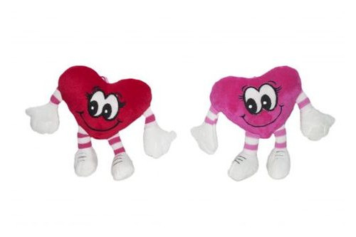 М'яка іграшка 7Toys Серце з ніжками (W02-971) фото №1