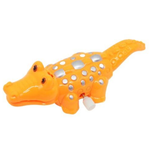 Заводна іграшка Крокодил, помаранчевий (DZ18) фото №1