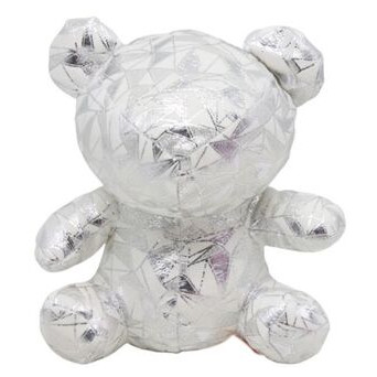 М'яка іграшка Ведмедик Ларрі, сріблястий (21096) фото №1