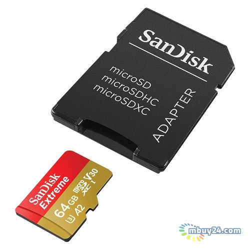 Карта пам'яті SanDisk 64GB microSDXC C10 (SDSQXA2-064G-GN6MA) фото №2