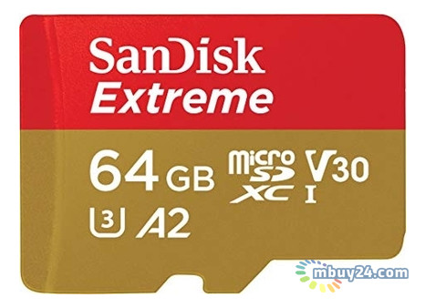 Карта пам'яті SanDisk 64GB microSDXC C10 (SDSQXA2-064G-GN6MA) фото №1