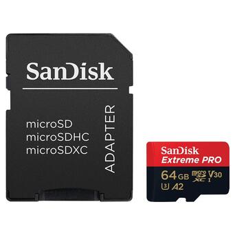 Карта пам'яті SanDisk 64GB microSDXC C10 (SDSQXCY-064G-GN6MA) фото №2