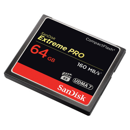 Карта пам'яті SanDisk 64GB CF Extreme Pro R160/W150MB/s (SDCFXPS-064G-X46) фото №2