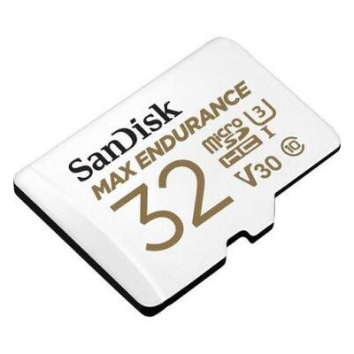 Карта пам'яті SANDISK 32GB microSDHC class 10 UHS-I U3 Max Endurance (SDSQQVR-032G-GN6IA) фото №1